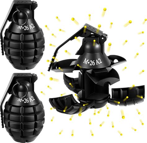 Amazon.com: Sratte 2 Pcs Toy Hand Grenade for Cs Game with 20 Round ...