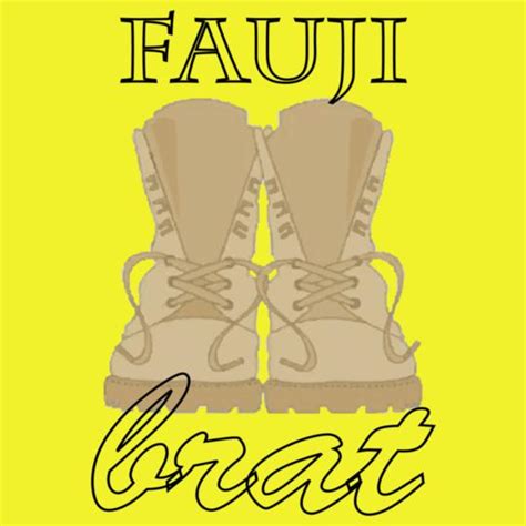 fauji-brat-serif-font Custom Men's R/N T-Shirt India