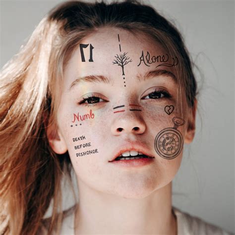 Xxxtentacion Face Tattoo