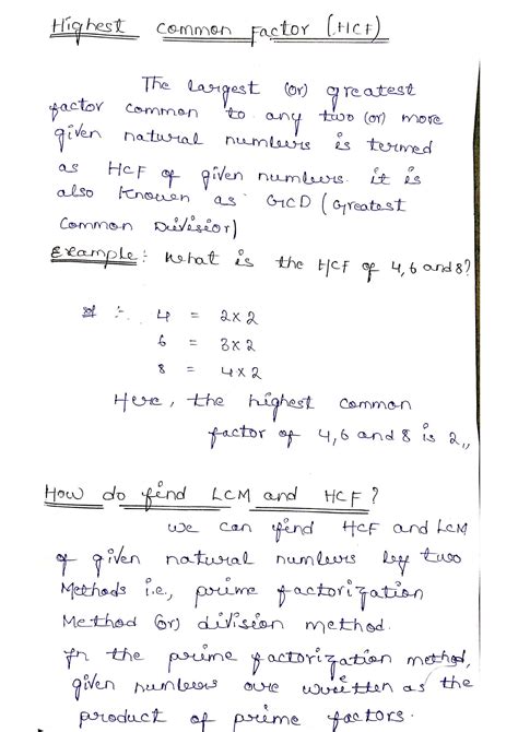 Image result for HCF Prime Factorization Method