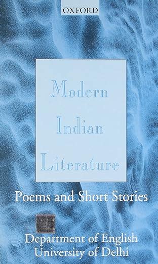 MODERN INDIAN LITERATURE: POEMS AND SHORT STORIES – Book Land DU