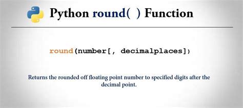 Image result for How to Round in Python