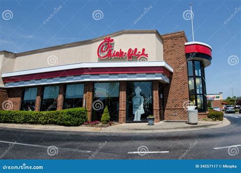 Chick-Fil-a Restaurant editorial photography. Image of fast - 34557117