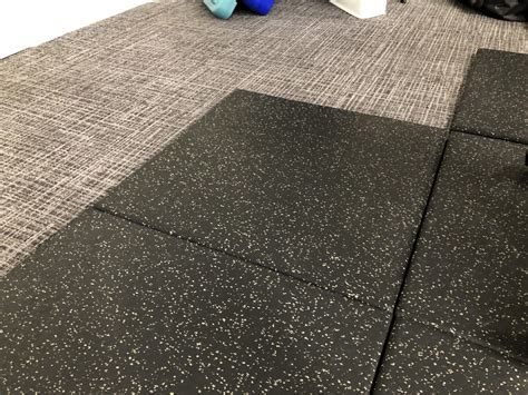 Monster Gym Rubber Floor Tiles 2' x 2' x 1.25" - ReFit Nation