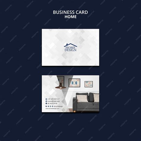 Business Card Template with House Outline 的图像结果