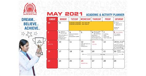 Cmu Academic Calendar 2021-22 - Printable Word Searches