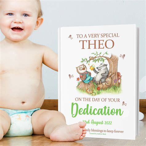 Dedication Gift Book Personalised For Baby And Child By MY MAGIC NAME