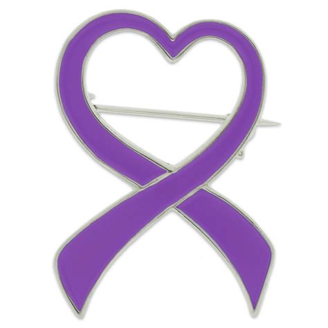 Purple Heart Ribbon Brooch | PinMart