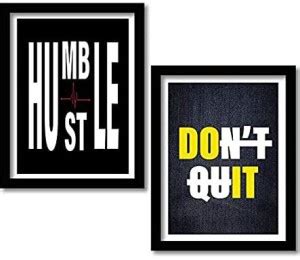 Motivational Quotes Framed Wall Poster - Quotes Framed Poster for Home ...