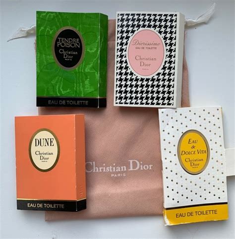 Dior Vintage Perfumes Set in Pouch - Dolce Vita, India | Ubuy
