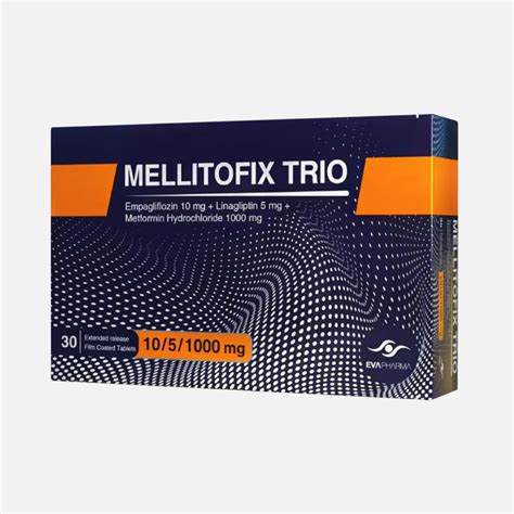 اقراص ميليتوفيكس تريو لعلاج مرض السكري الثاني