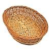 INDIANA CRAFTS Full Cane Oval Deep Wicker Bamboo Baskets | Fruit Gift ...
