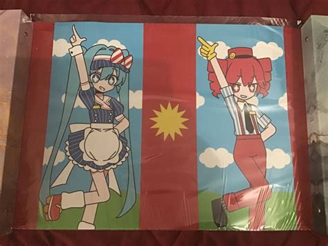 Official Mesmerizer A3 Poster - Hatsune Miku & Kasane Teto Vocaloid ...