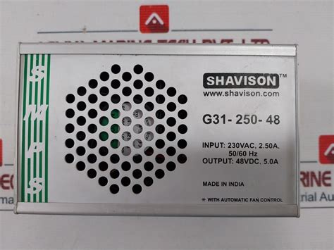 Shavison G31-250-48 Din Rail Mountable Metal Power Supply – Aeliya ...