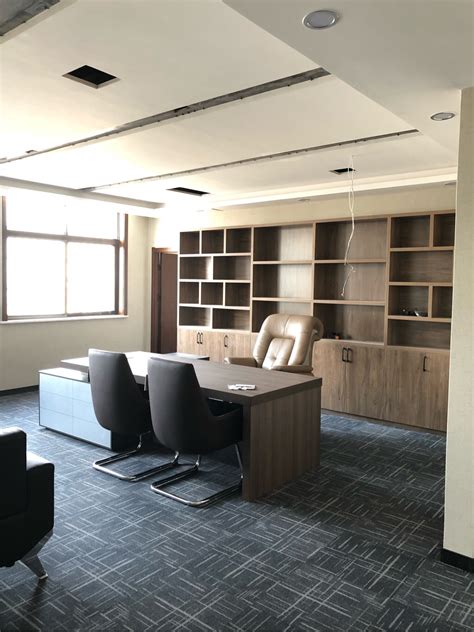 西安600平米办公室装修设计图|空间|商业空间设计|西安办公室装修 - 原创作品 - 站酷 (ZCOOL)