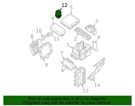 1984-2025 Nissan Engine Cooling Fan Motor Relay 25230-7996A ...