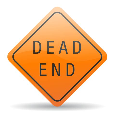 Image result for Dead-End Sign