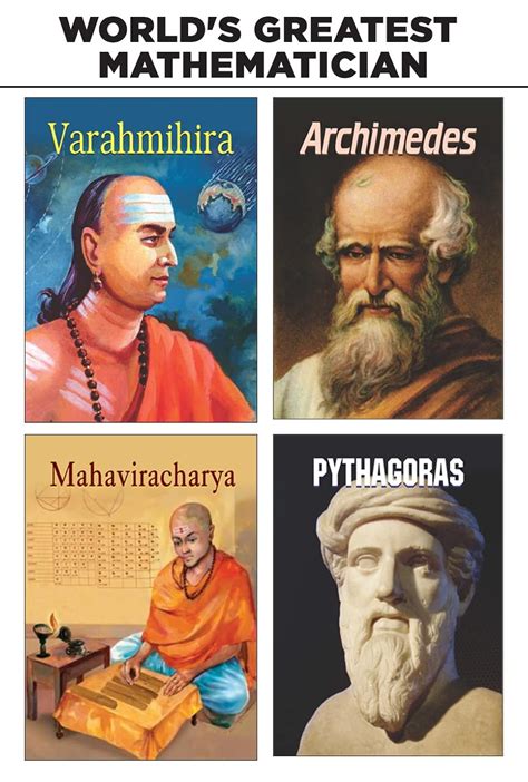 World's Greatest Mathematician : Archimedes/Pythagoras/Varahmihira ...