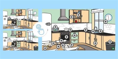 Twinkl Go: In the Kitchen Interactive Hotspot (teacher made)