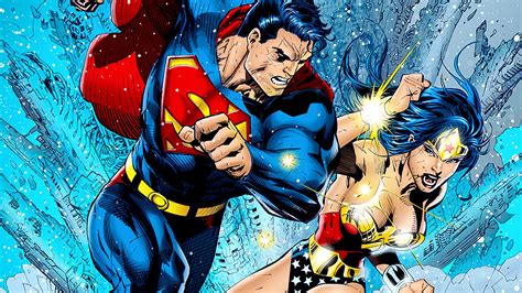 Download Comic Superman/Wonder Woman HD Wallpaper