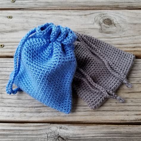 Drawstring Bag Crochet Pattern – HCK Crafts