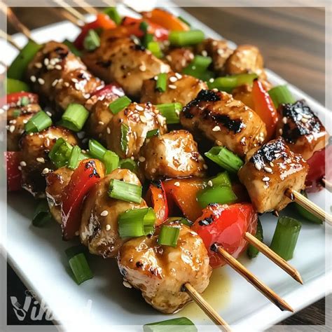 Chicken Teriyaki Skewers Recipe: A Flavorful Delight Awaits! – Vihaad ...