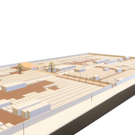 p3d.in - CEMENTERIO CON LAS TUMBAS YA LISTAS