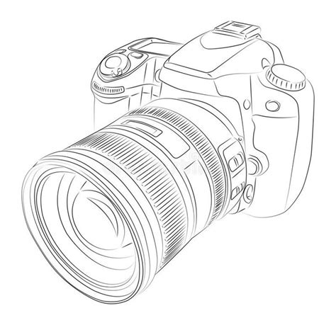 Camera Lens Drawing 的图像结果