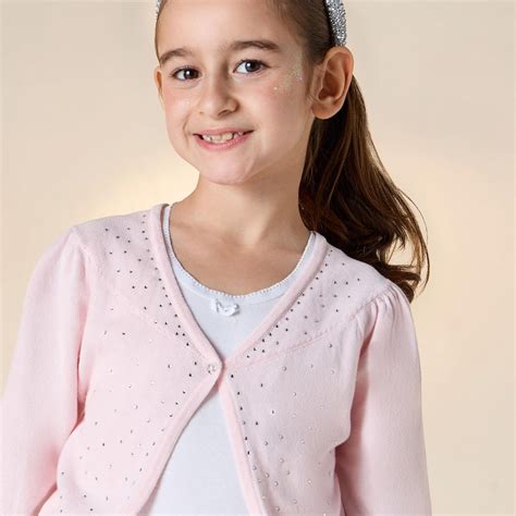 Buy Juniors Embellished Cardigan with Button Closure from Juniors at ...