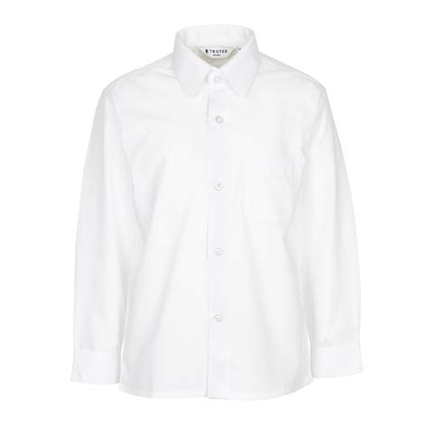 White Long Sleeve School Shirt - Twin pack | School Uniform