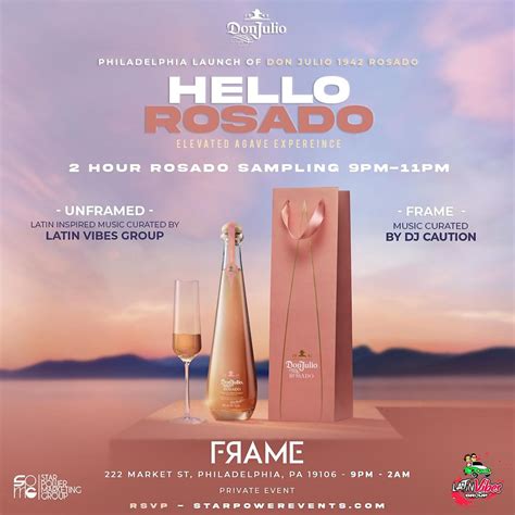Hello Rosado :: Don Julio Rosado Tasting Experience :: Philly Launch ...