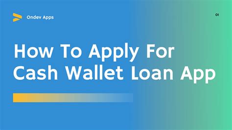 How To Apply For Cash Wallet Loan App