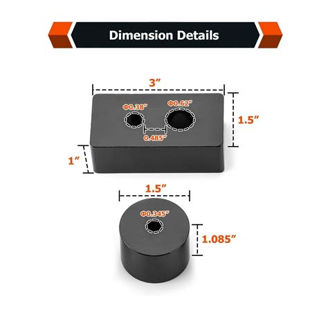 2019-2024 5th Gen Dodge Ram 1500 1.5" Adjustable Front Seat Spacer Lif | Weisen