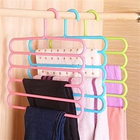 Plastic Hanger - 5 In 1 Plastic Hanger Trader - Retailer from Mumbai
