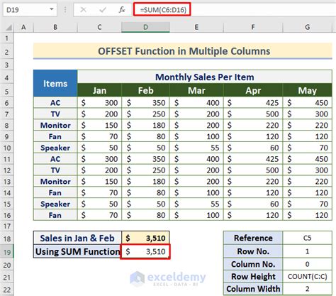 Image result for Excel Dynamic Column Range