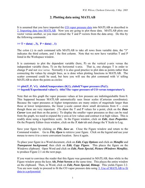 Image result for Plotting Data MATLAB