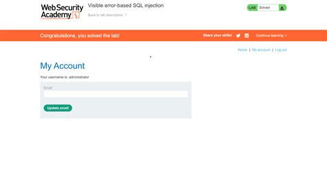 Image result for Error Based SQL Injection
