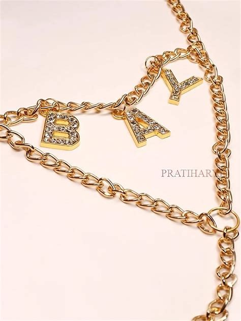 Bay Letter Chain Thong – PRATIHARYE