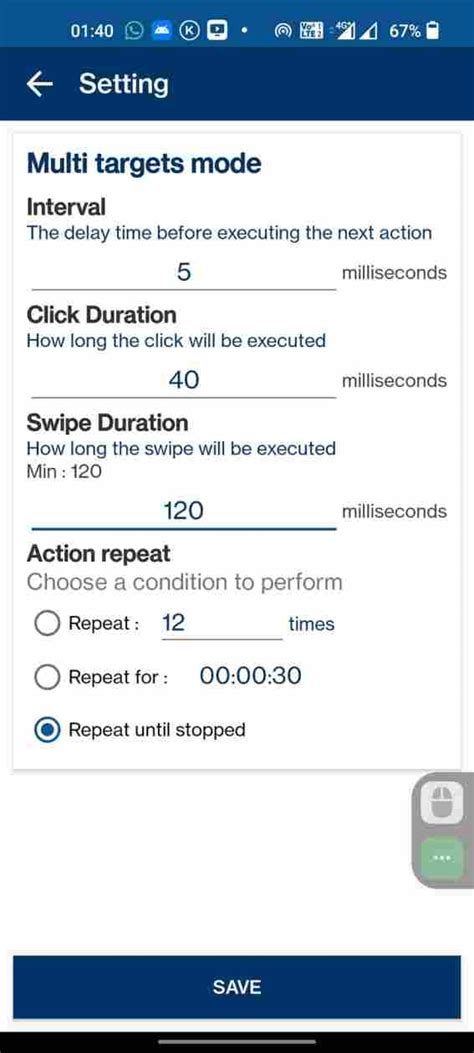 Image result for How to Set the Auto Clicker Setting