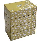 Amazon Brand - Solimo 2 Ply Facial Tissues Carton Box, 100% natural ...