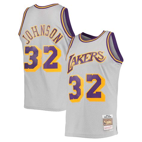 Magic johnson jersey authentic online