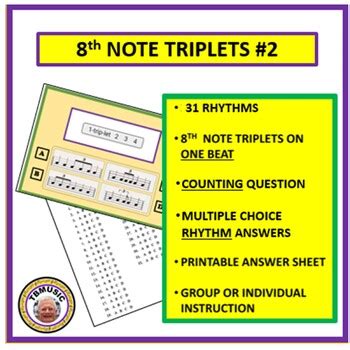 Image result for 8th Note Triplets