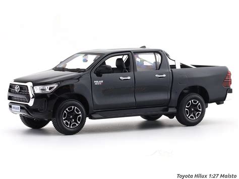 Toyota Hilux Black 1:27 Maisto licensed diecast Scale Model car ...