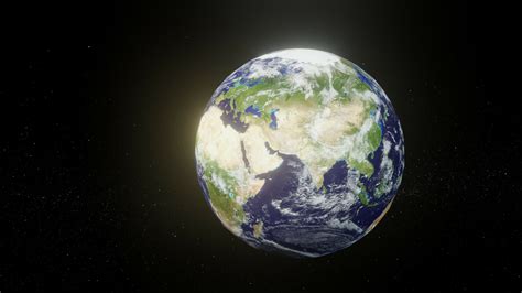 Earth 3D Model Texture 的图像结果