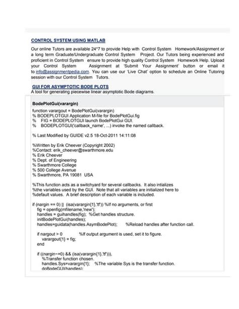 Control Systems Using MATLAB 的图像结果