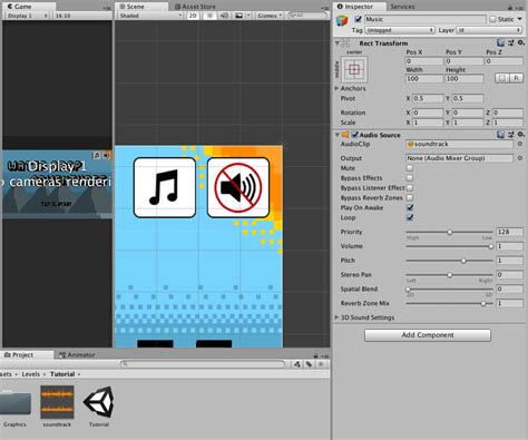 Audio Source Unity 的图像结果