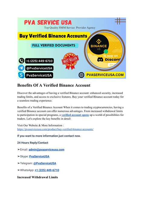 PPT - #3 Buy Verified Binance Accounts With By In 2026: Secure ...