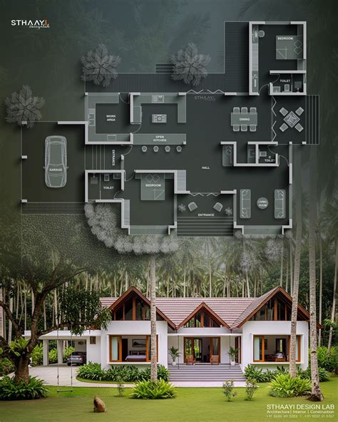 Trending kerala Home Design by Sthaayi Design Lab | Kerala house design ...