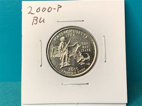 2000-P Massachusetts 50 State Quarter - For Sale, Buy Now Online - Item ...