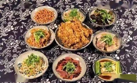 乡村流水席,中国菜系,食品餐饮,摄影素材,汇图网www.huitu.com